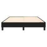 vidaXL Rám na boxspring posteľ čierny látka 140x190 cm – Obrázok 5