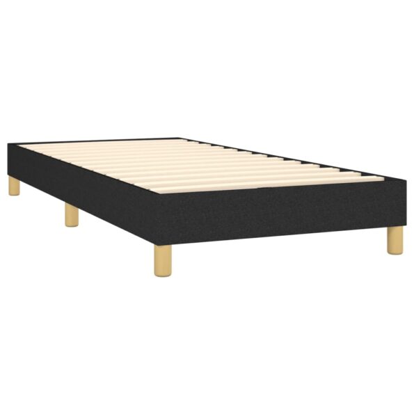 vidaXL Rám na boxspring posteľ čierny 80x200 cm látka – Obrázok 4