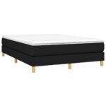 vidaXL Rám na boxspring posteľ čierny 140x200 cm látka – Obrázok 3