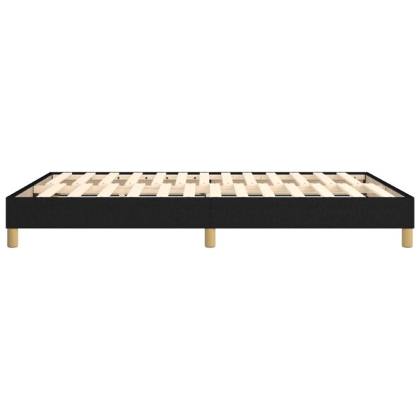vidaXL Rám na boxspring posteľ čierny 140x200 cm látka – Obrázok 6