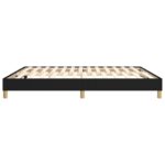 vidaXL Rám na boxspring posteľ čierny 160x200 cm látka – Obrázok 6