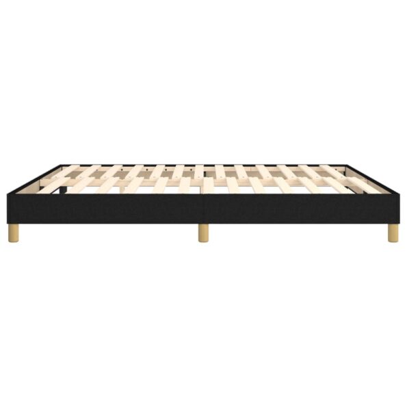 vidaXL Rám na boxspring posteľ čierny 160x200 cm látka – Obrázok 6