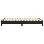 vidaXL Posteľný rám s boxspringom čierny 120x200 cm umelá koža – Obrázok 6