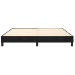 vidaXL Rám na boxspring posteľ čierny 160x200 cm zamat – Obrázok 5