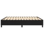 vidaXL Rám na boxspring posteľ čierny látka 180x200 cm – Obrázok 6