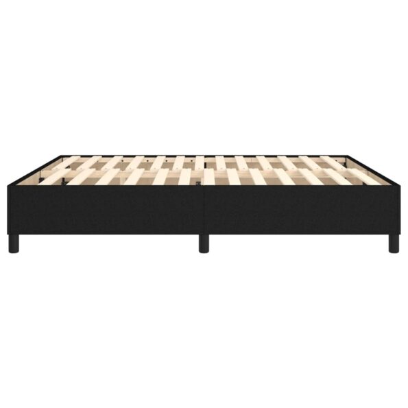 vidaXL Rám na boxspring posteľ čierny látka 180x200 cm – Obrázok 6