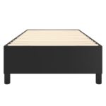 vidaXL Posteľný rám s boxspringom čierny 90x200 cm umelá koža – Obrázok 5