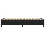 vidaXL Posteľný rám s boxspringom čierny 90x200 cm umelá koža – Obrázok 6