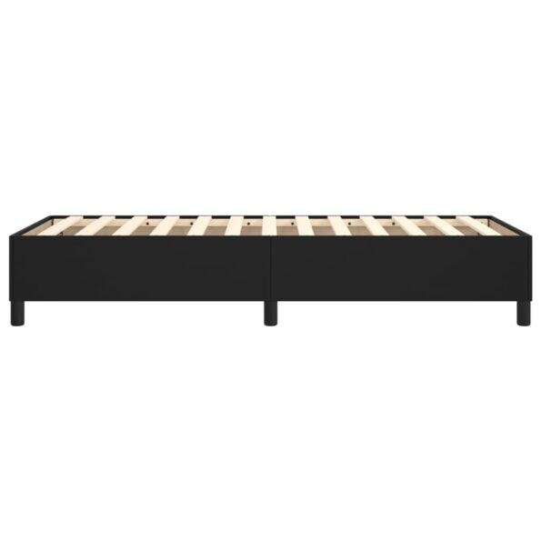 vidaXL Posteľný rám s boxspringom čierny 90x200 cm umelá koža – Obrázok 6
