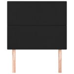 vidaXL Čelá postele 2 ks čierne 100x5x78/88 cm umelá koža – Obrázok 3