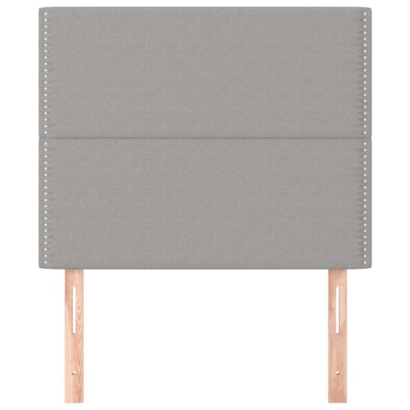 VXL8720287240389_g_en_hd_1.jpg vidaXL Čelá postele 2 ks bledosivé 90x5x78/88 cm látka – Obrázok 3