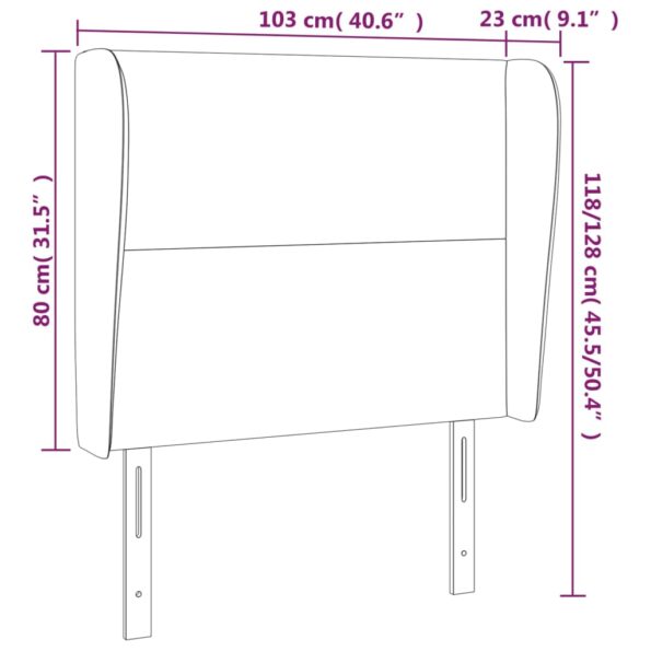 VXL8720287255307_g_en_hd_7.jpg vidaXL Čelo postele so záhybmi bledosivé 93 x 23 x 118/128 cm látka – Obrázok 9