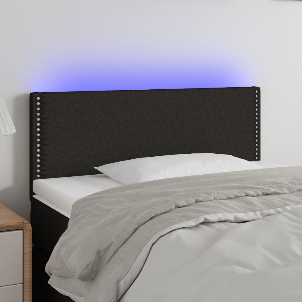 VXL8720287281085_m_en_hd_1.jpg vidaXL Čelo postele s LED čierne 100x5x78/88 cm látka – Obrázok 1