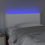 VidaXL Čelo postele biele 100x5x78/88 cm umelá koža – Obrázok 3