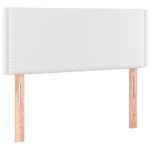 VidaXL Čelo postele biele 100x5x78/88 cm umelá koža – Obrázok 4