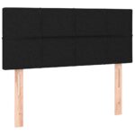 vidaXL Čelo postele s LED čierne 90x5x78/88 cm látka – Obrázok 4