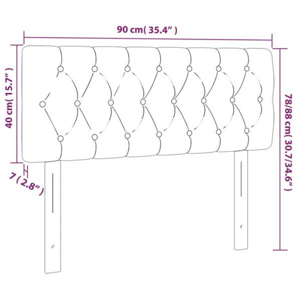 VXL8720287285748_g_en_hd_4.jpg vidaXL Čelo postele s LED bledosivé 90x7x78/88 cm látka – Obrázok 6