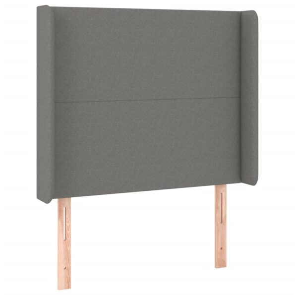 VXL8720287303954_g_en_hd_1.jpg vidaXL Čelo postele s LED tmavosivé 93x16x118/128 cm látka – Obrázok 3