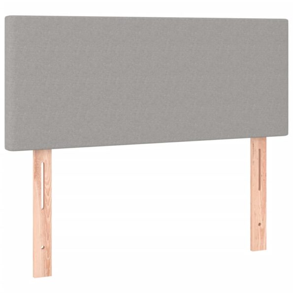 VXL8720287364979_g_en_hd_5.jpg vidaXL Posteľ boxsping s matracom a LED bledosivá 100x200 cm látka – Obrázok 7