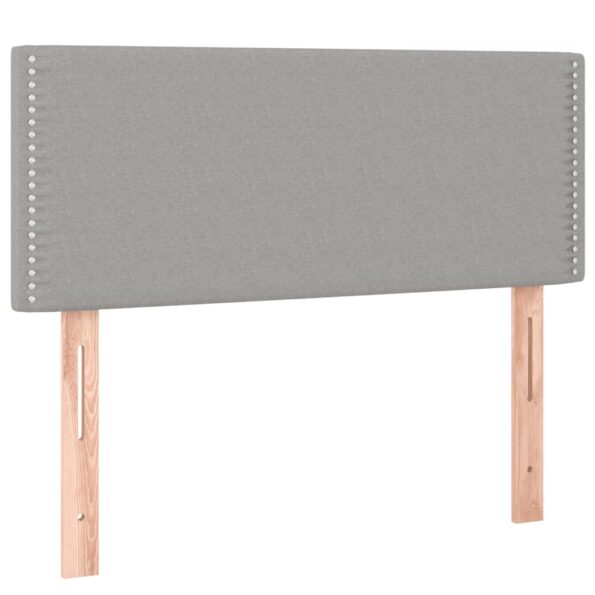 VXL8720287365778_g_en_hd_5.jpg vidaXL Posteľ boxsping s matracom a LED bledosivá 100x200 cm látka – Obrázok 7