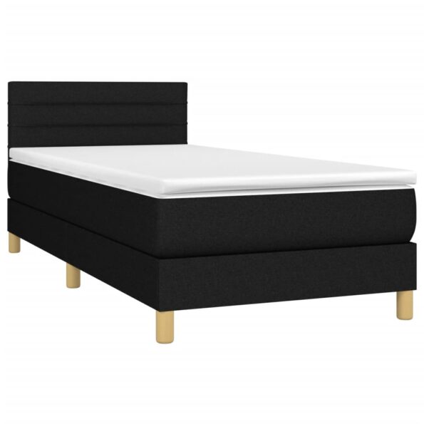 VXL8720287372998_g_en_hd_1.jpg vidaXL Posteľ boxsping s matracom a LED čierna 100x200 cm látka – Obrázok 3