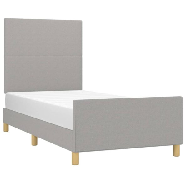 VXL8720287433699_g_en_hd_1.jpg vidaXL Posteľný rám s čelom bledosivý 90x200 cm látka – Obrázok 3