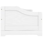 vidaXL Denná posteľ s 3 zásuvkami IRUN biela 90x200cm masívna borovica – Obrázok 6