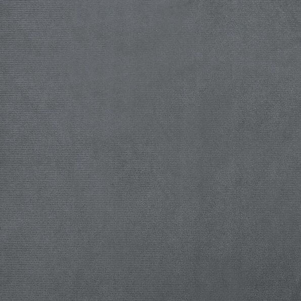 vidaXL Detská pohovka tmavosivá 100x54x33 cm zamat – Obrázok 6