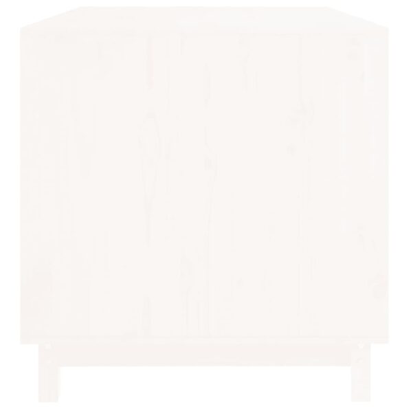 vidaXL Psia búda biela 100x70x72 cm borovicový masív – Obrázok 6