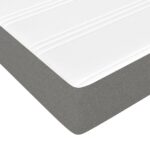 vidaXL Boxspring posteľ s matracom tmavosivá 90x200 cm látka – Obrázok 8
