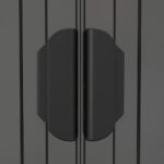 vidaXL Záhradná kôlňa bledosivá 192x357x223 cm pozinkovaná oceľ – Obrázok 7