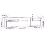 vidaXL TV skrinka s LED svetlami biely 180x35x40 cm – Obrázok 12