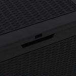 vidaXL Záhradný úložný box čierny 55,5x43x53 cm polypropylén – Obrázok 7