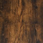 vidaXL Posteľný rám bez matraca dymový dub 140x200 cm kompozitné drevo – Obrázok 8