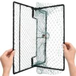 vidaXL Pasca na vtáky, zelená 50x40 cm, oceľ – Obrázok 2