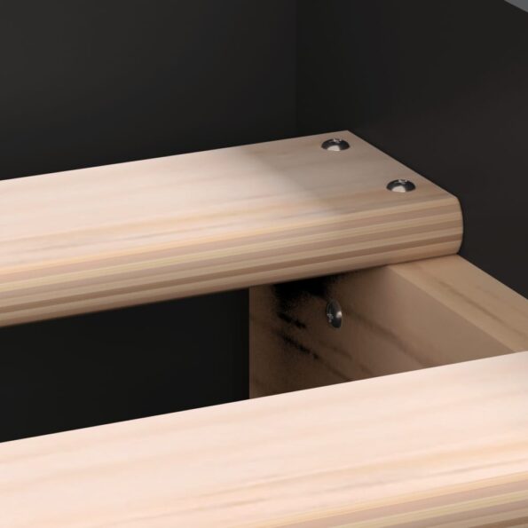 VXL8721012157675_g_en_hd_7.jpg vidaXL Posteľný rám s predným a zadným čelom, čierny 90x190 cm – Obrázok 9