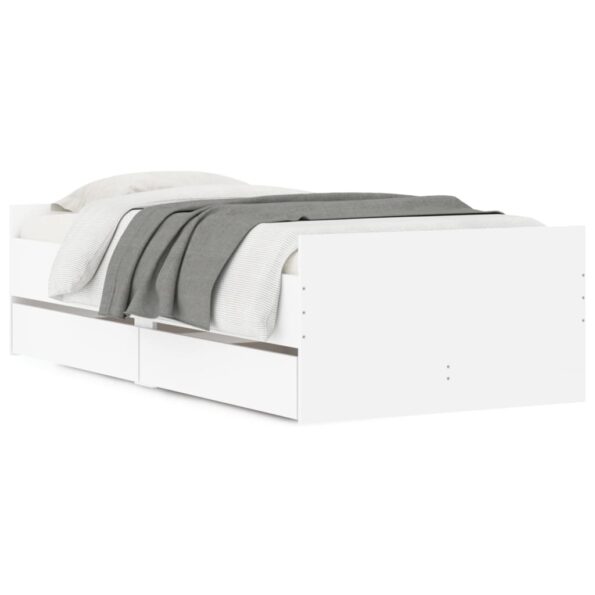VXL8721012245884_a_en_hd_1.jpg vidaXL Rám postele so zásuvkami biely 90x200 cm – Obrázok 2