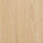 vidaXL Posteľný rám s čelom dub sonoma 160x200 cm – Obrázok 9