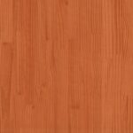 vidaXL Posteľný rám voskovo hnedý 90x190 cm masívna borovica – Obrázok 8