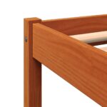 vidaXL Posteľ s matracom voskovo hnedá 120x200 cm masívna borovica – Obrázok 6