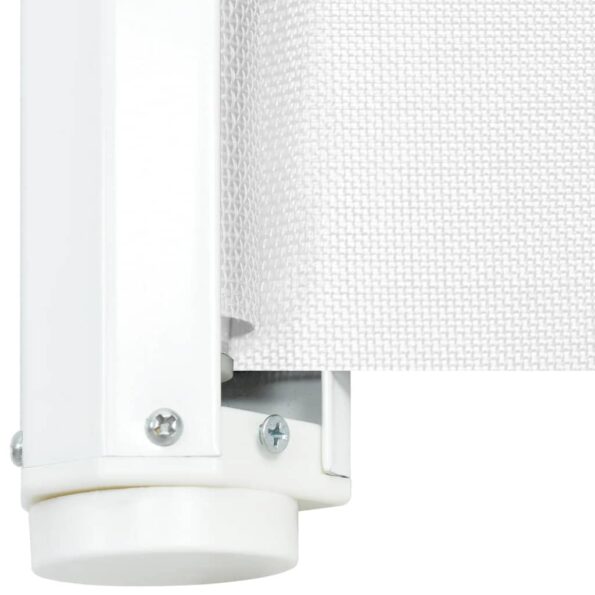 vidaXL Výsuvná bránka pre domáce zvieratá biela 82,5x125 cm – Obrázok 7