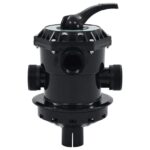 vidaXL Viacsmerový ventil pre pieskový filter ABS 1,5" 6-cestný – Obrázok 2