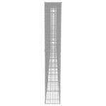 vidaXL Gabiónová stena s krytmi pozinkovaná oceľ 600x30x200 cm – Obrázok 4