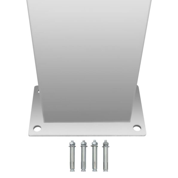 vidaXL Vonkajšia sprcha, nehrdzavejúca oceľ, zaoblená – Obrázok 7