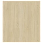 vidaXL TV skrinka s LED svetlami, dub sonoma 140x36,5x40 cm – Obrázok 9