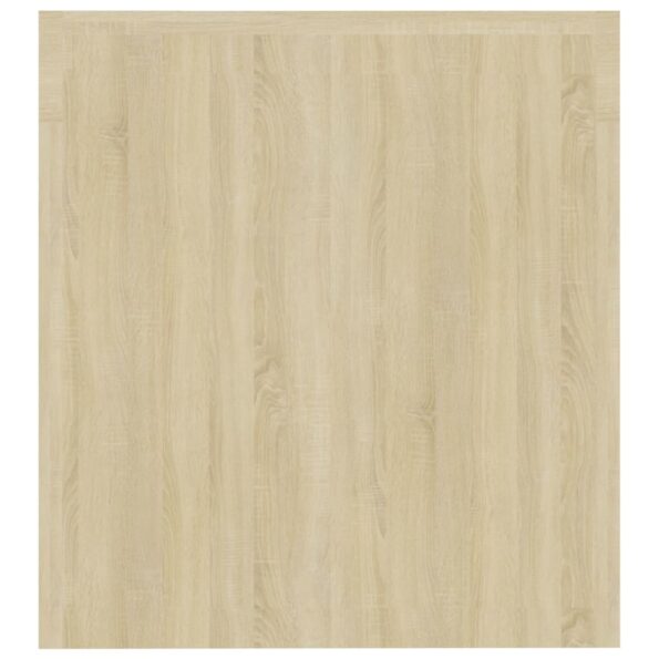 vidaXL TV skrinka s LED svetlami, dub sonoma 140x36,5x40 cm – Obrázok 9