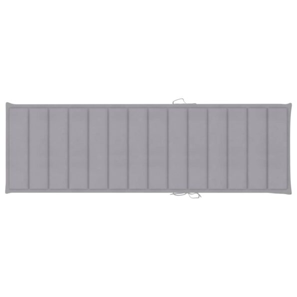 vidaXL 2-miestne ležadlo s podložkou bambus – Obrázok 11