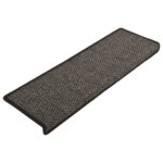vidaXL Samolepiace nášľapy na schody vzhľad sisalu 15 ks 65x21x4 cm – Obrázok 2
