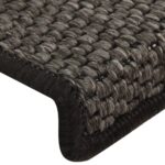 vidaXL Samolepiace nášľapy na schody vzhľad sisalu 15 ks 65x21x4 cm – Obrázok 6