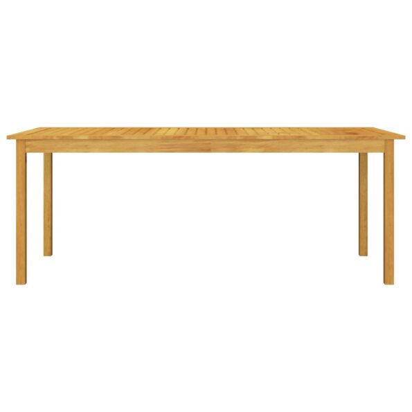 vidaXL 7-dielna záhradná jedálenská súprava sivá – Obrázok 3